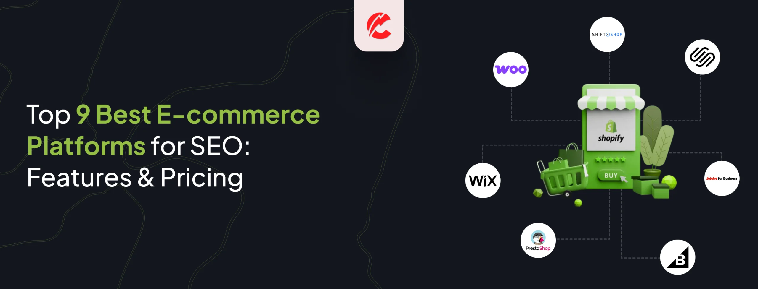 top 9 best e commerce platforms for seo features pricing