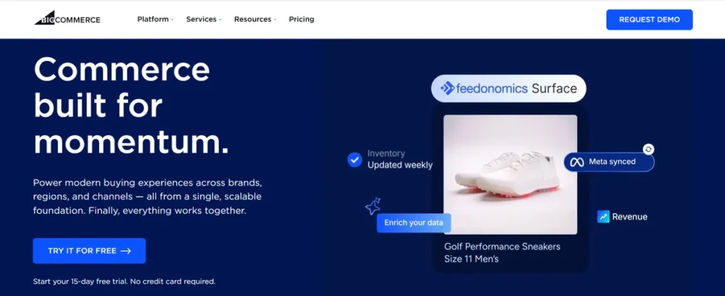BigCommerce B2B eCommerce platform for wholesale and enterprise businesses